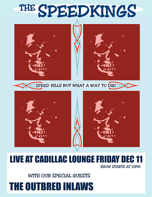 Speedkings Live at the Cadillac Lounge December 11, 2015