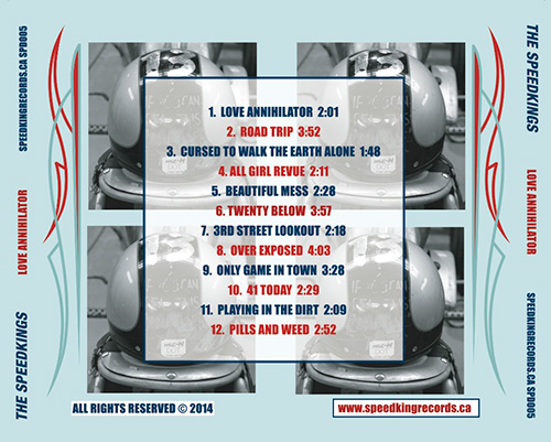 speedkings love annihilator track listing